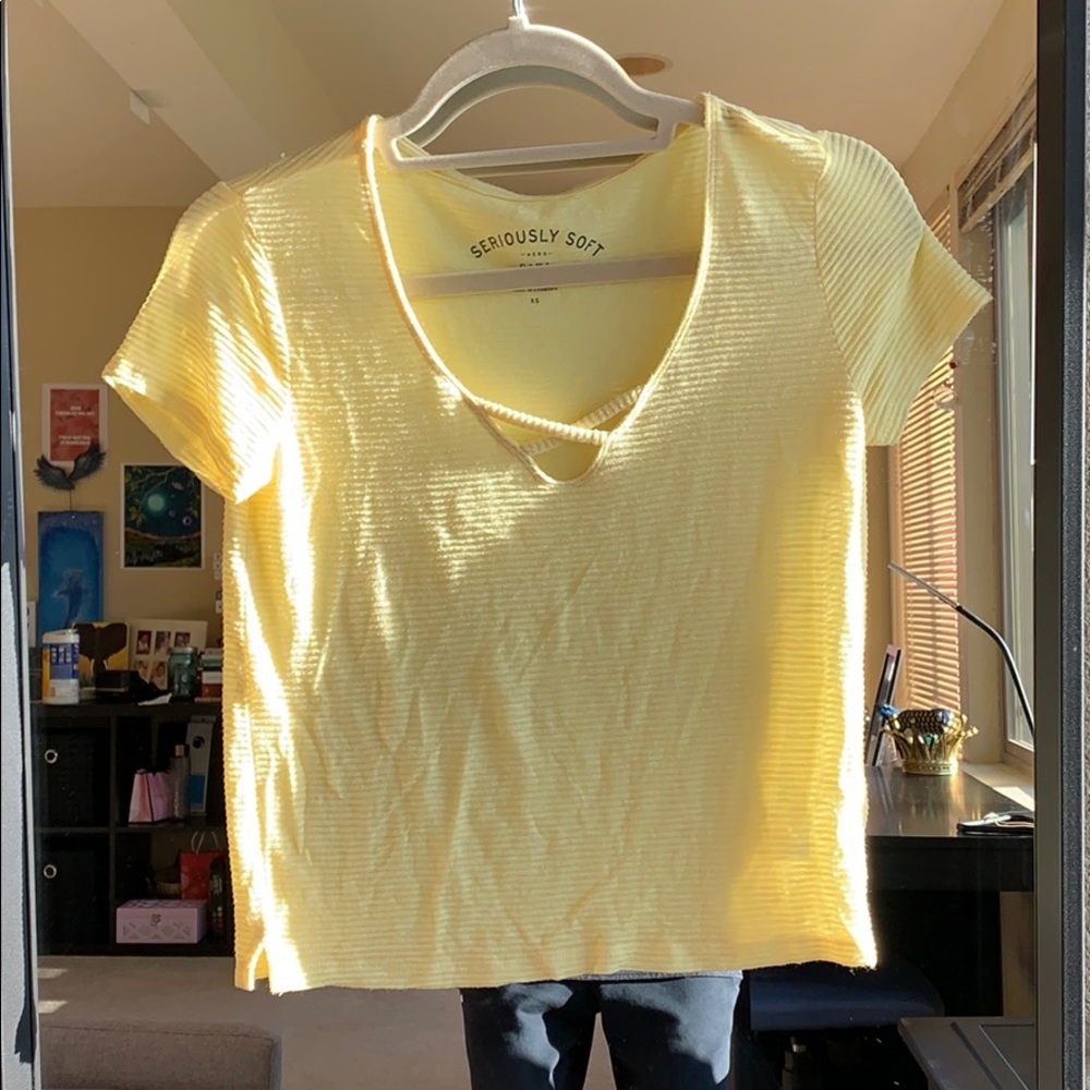 Yellow shirt